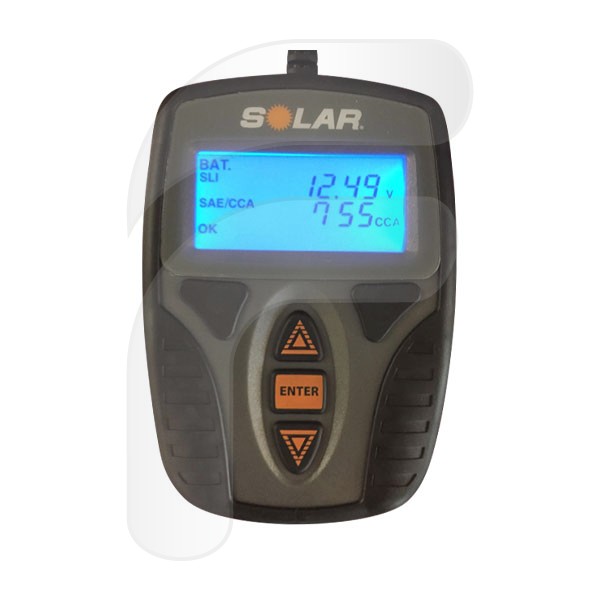 TESTER DE BATERÍAS Y SISTEMAS SOLAR LED 7/15V